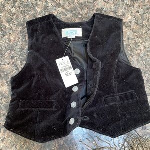 Baby boy 0-3 months velvet vest